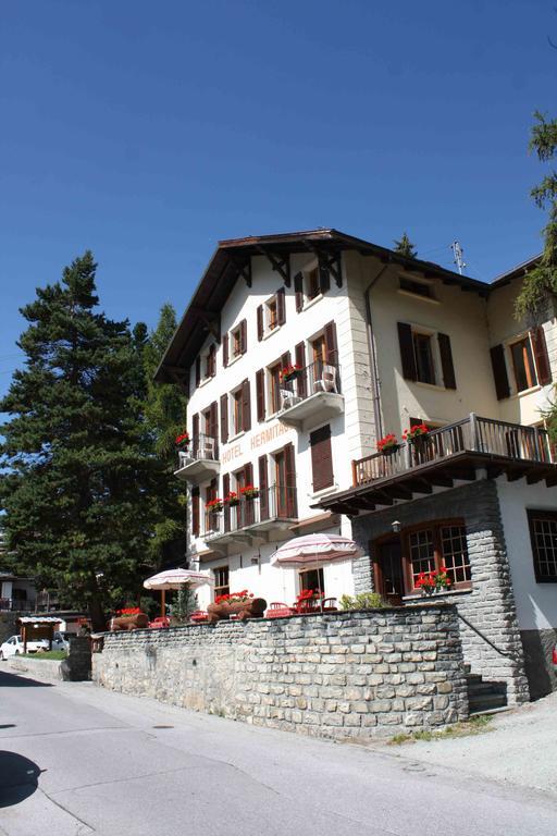 Hôtel Hermitage Evolène Exterior foto